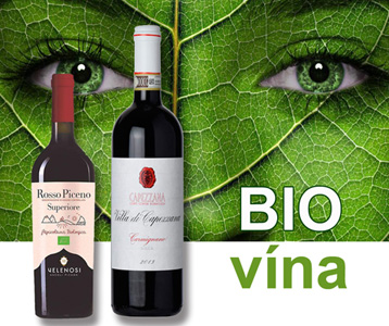 bio a organic vína od wine of italy